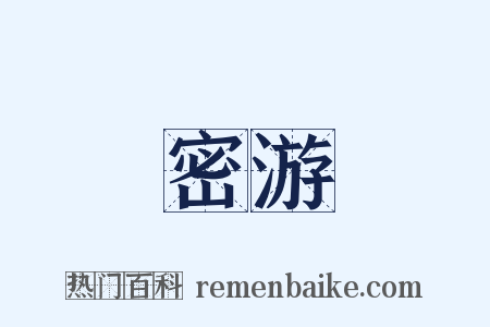 密游是什么意思的图片